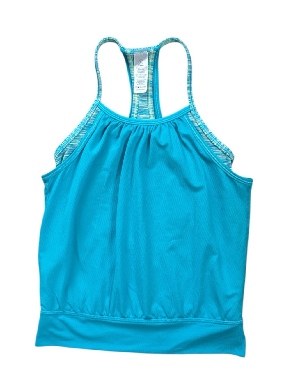 Ivivva blue girls racerback tank top - size 6